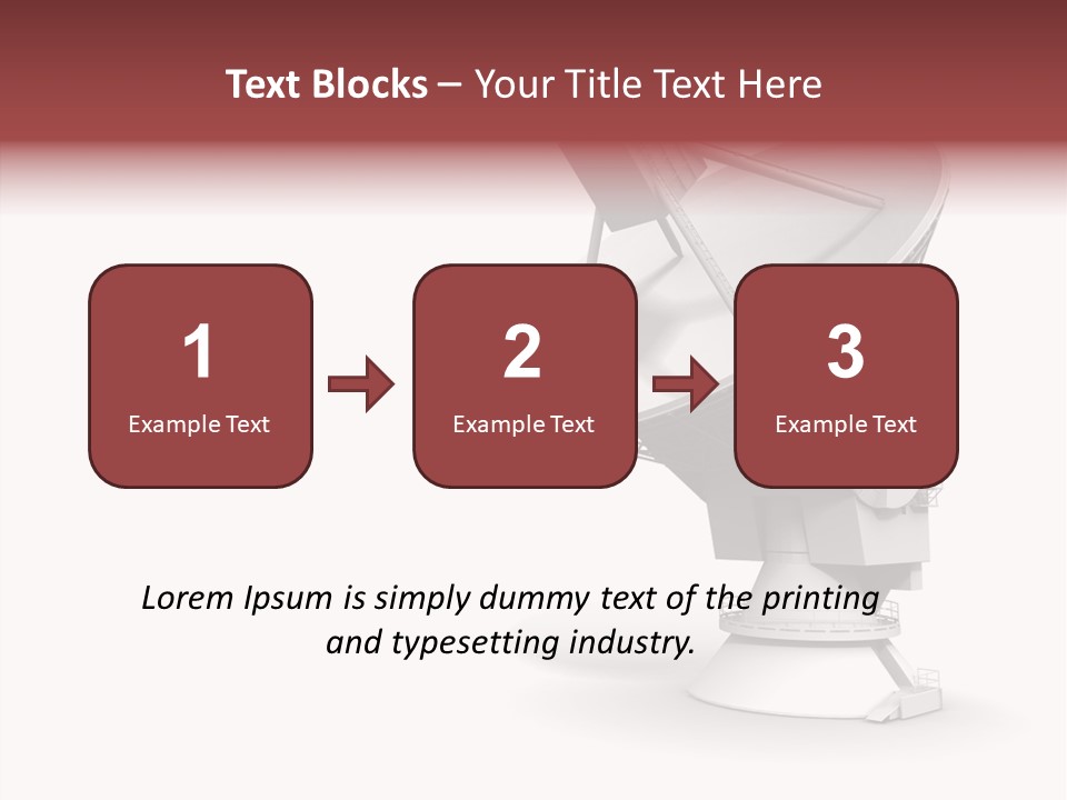 Tower Telecommunications Connection PowerPoint Template