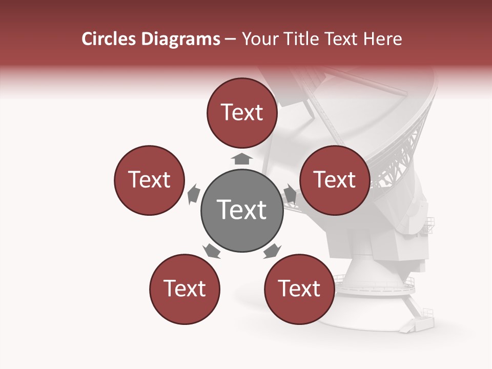 Tower Telecommunications Connection PowerPoint Template