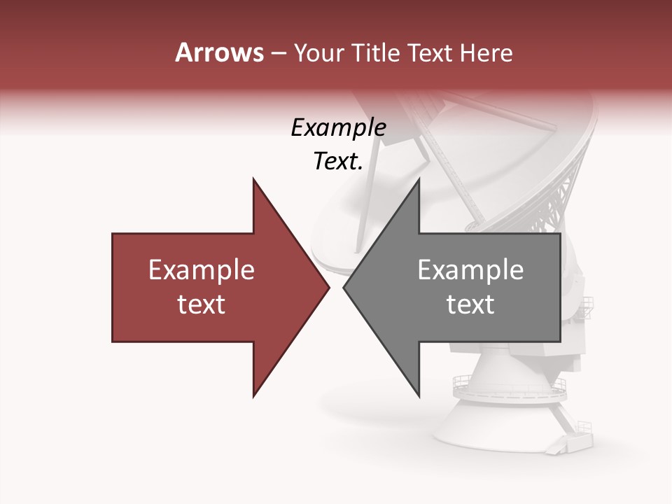 Tower Telecommunications Connection PowerPoint Template