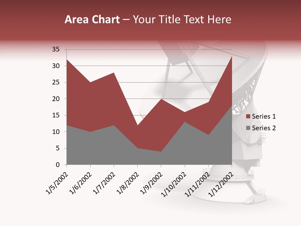 Tower Telecommunications Connection PowerPoint Template