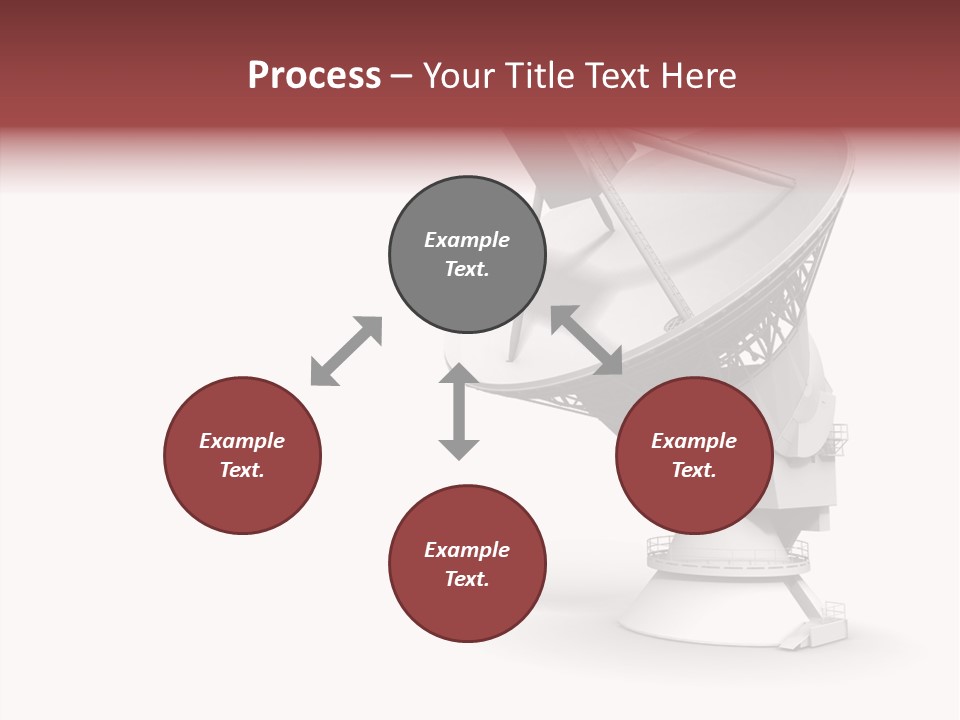 Tower Telecommunications Connection PowerPoint Template