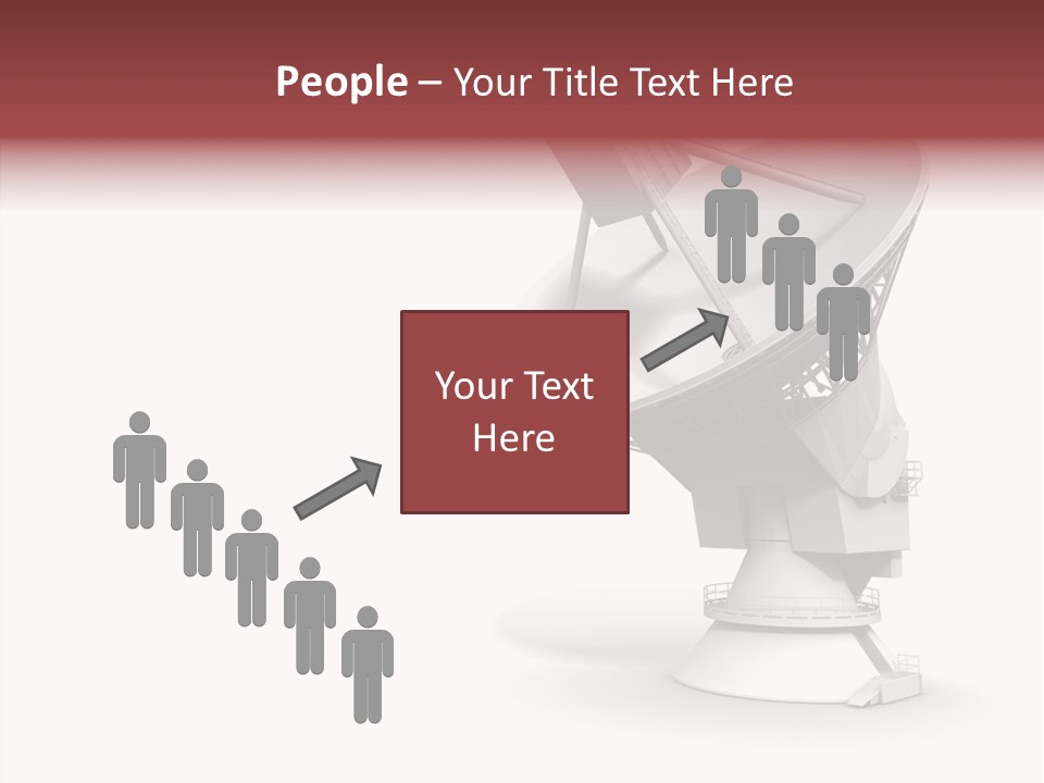 Tower Telecommunications Connection PowerPoint Template