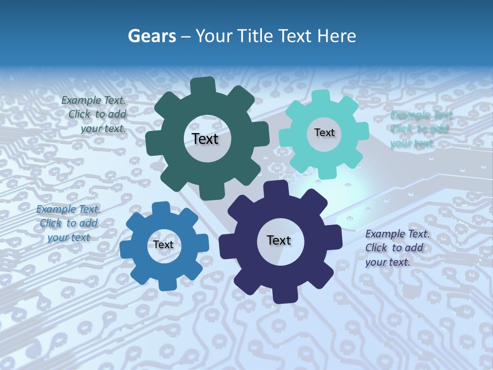 Universe Progress Virtual PowerPoint Template