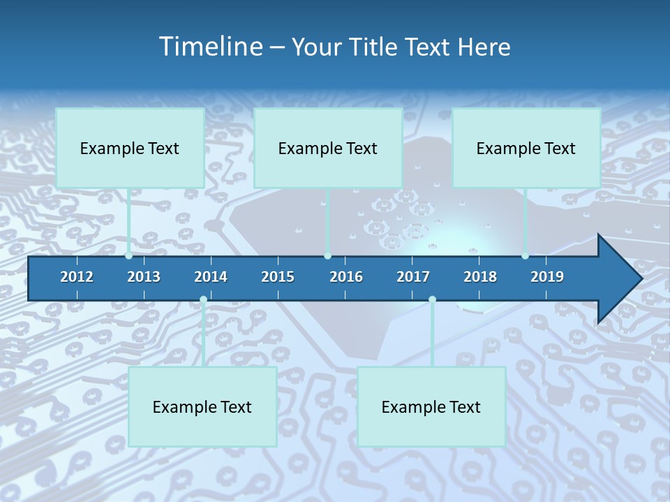 Universe Progress Virtual PowerPoint Template