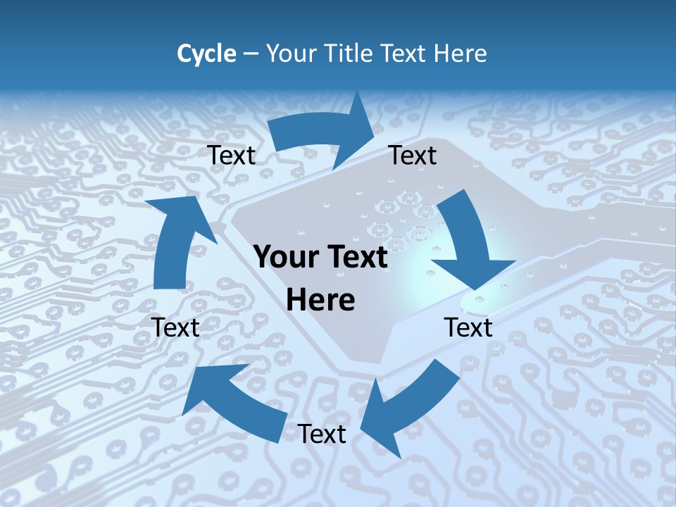 Universe Progress Virtual PowerPoint Template