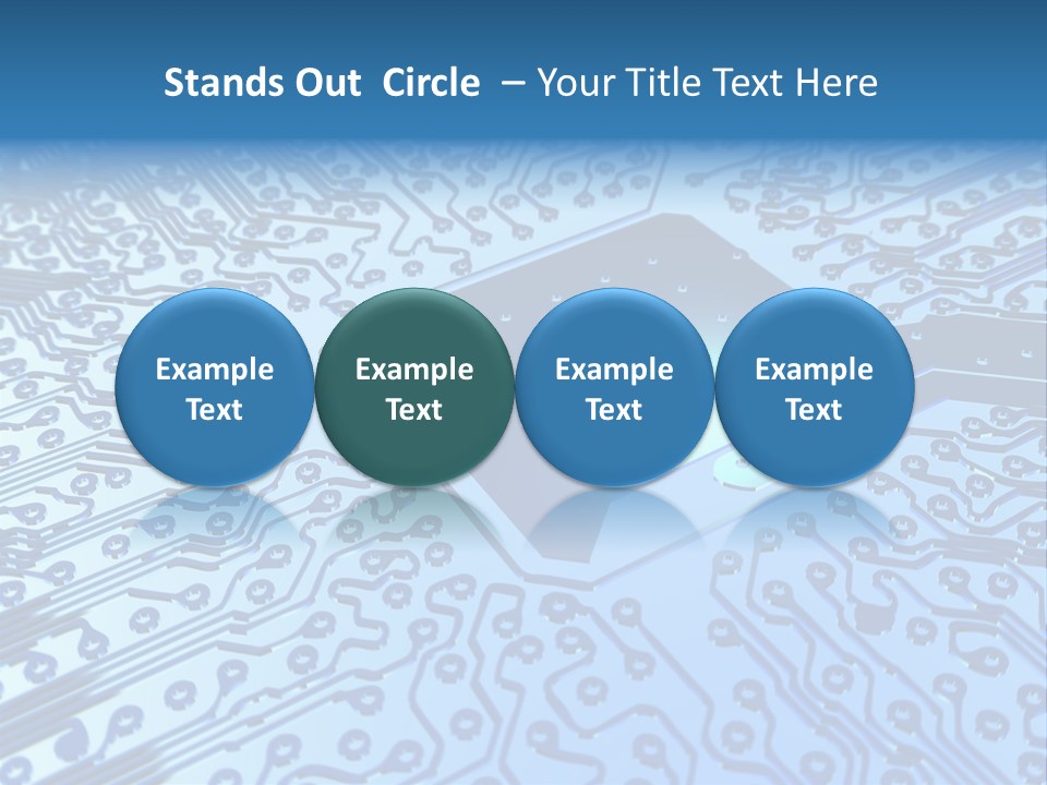 Universe Progress Virtual PowerPoint Template