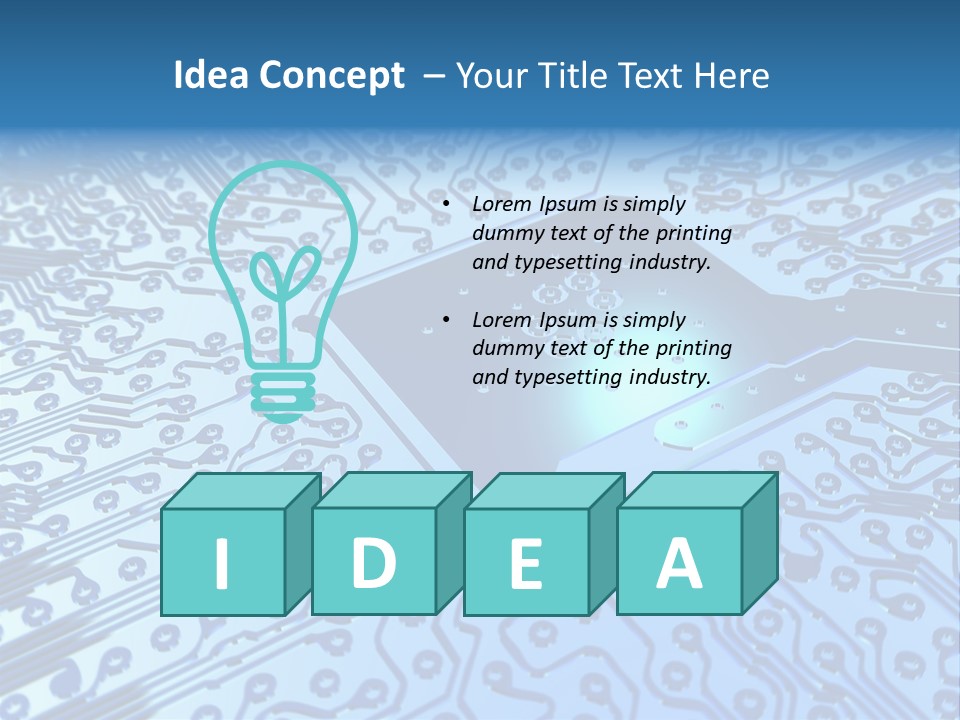 Universe Progress Virtual PowerPoint Template