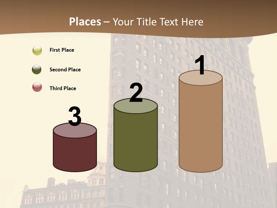 City Usa Deco PowerPoint Template