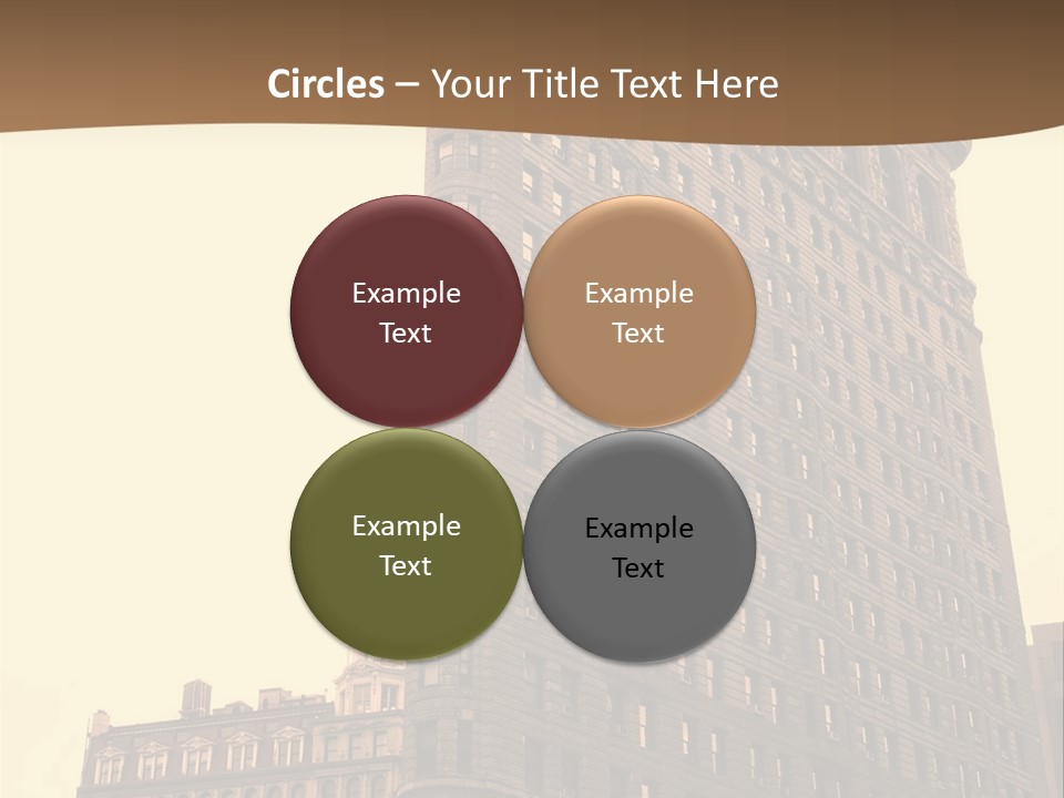 City Usa Deco PowerPoint Template