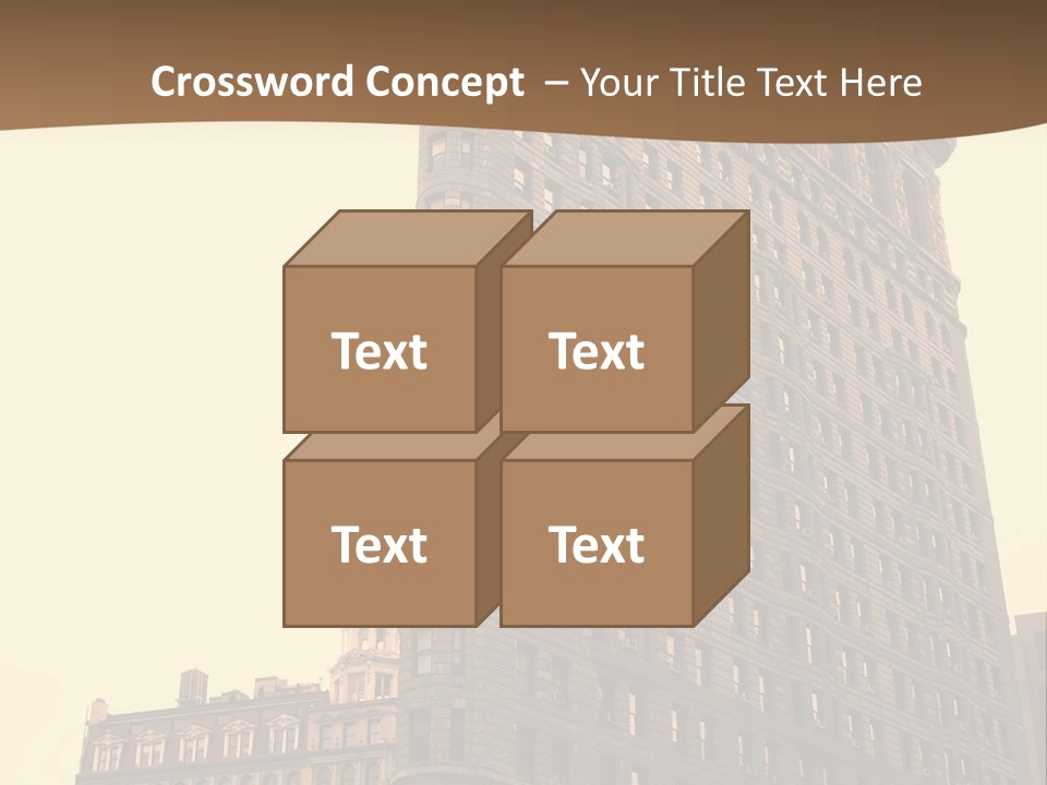 City Usa Deco PowerPoint Template