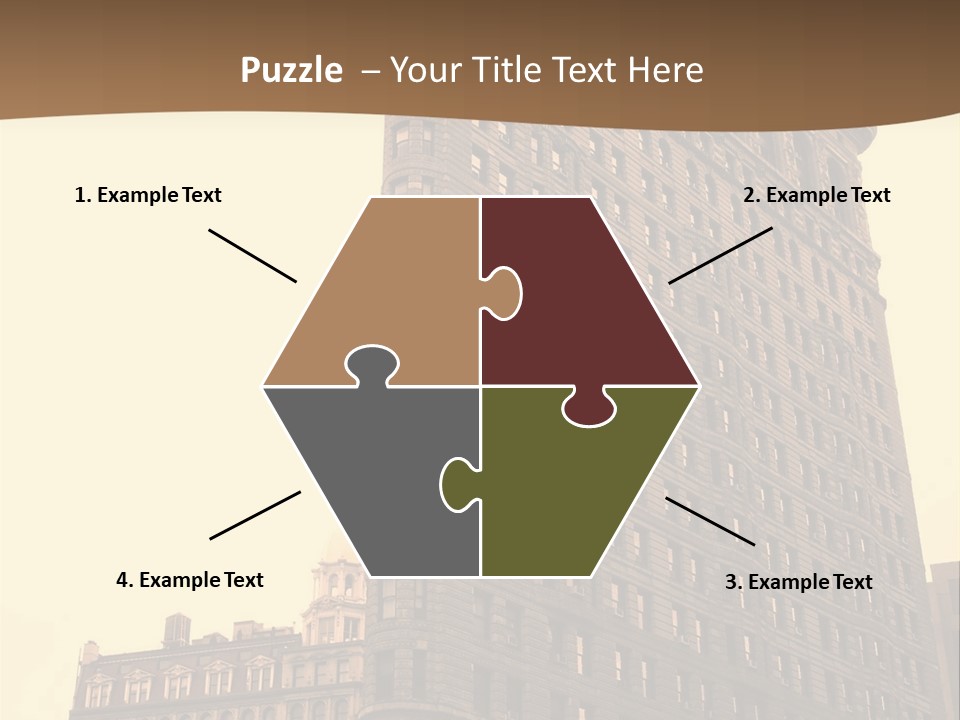 City Usa Deco PowerPoint Template