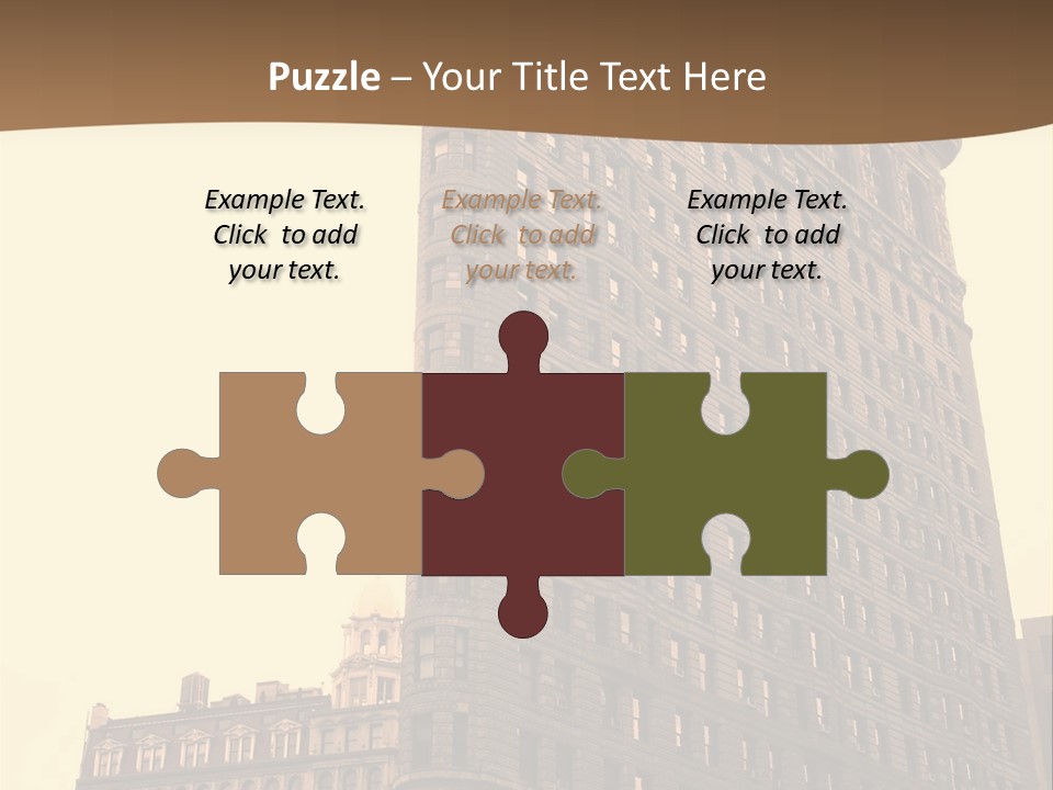 City Usa Deco PowerPoint Template