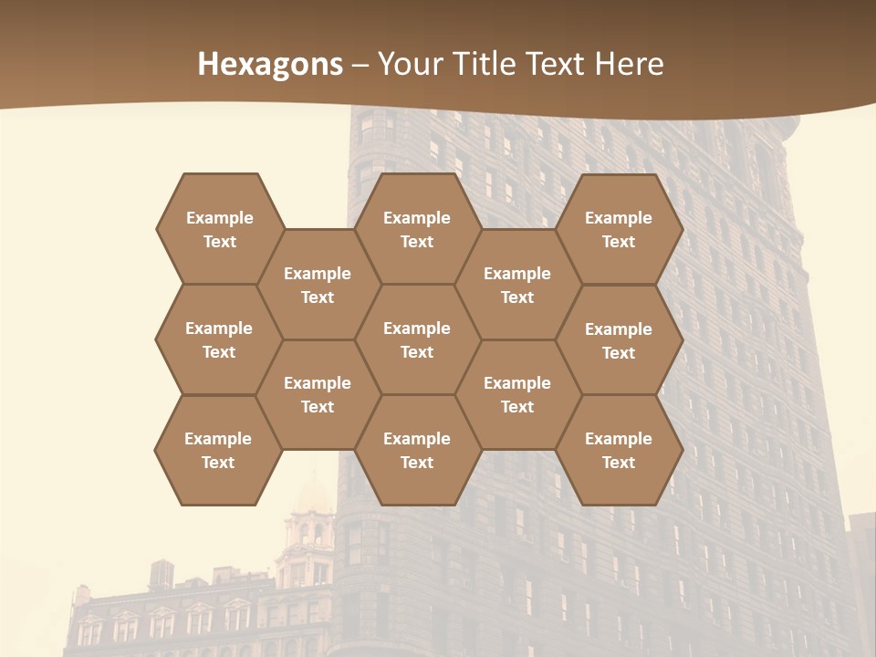 City Usa Deco PowerPoint Template