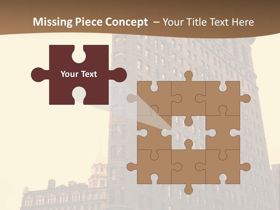 City Usa Deco PowerPoint Template