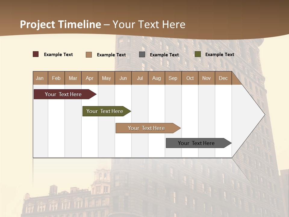 City Usa Deco PowerPoint Template