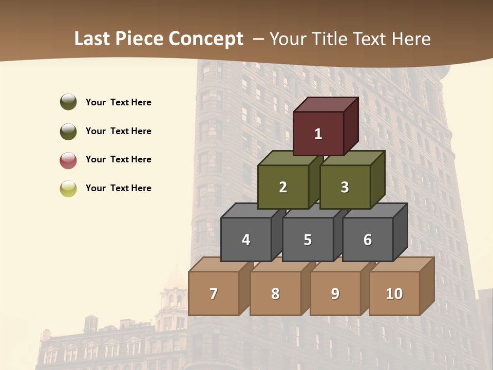 City Usa Deco PowerPoint Template