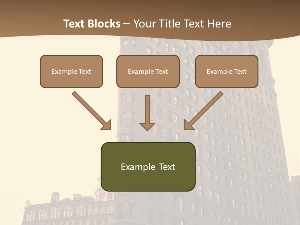 City Usa Deco PowerPoint Template