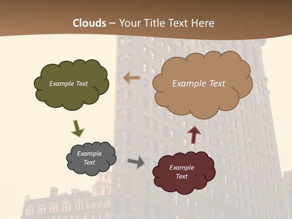 City Usa Deco PowerPoint Template