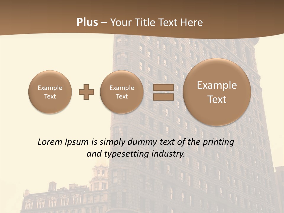City Usa Deco PowerPoint Template