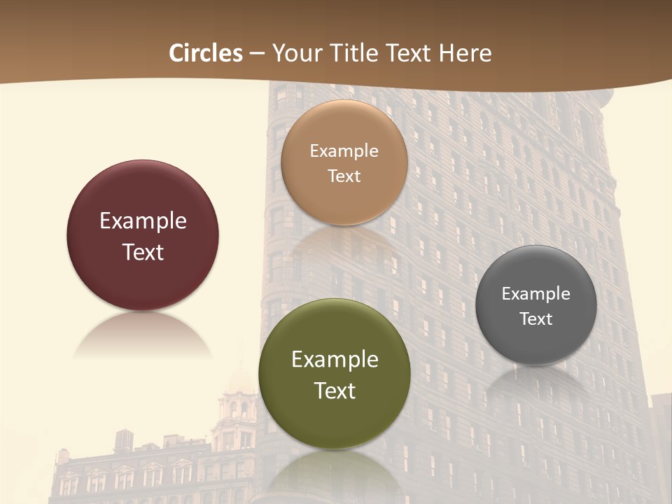 City Usa Deco PowerPoint Template