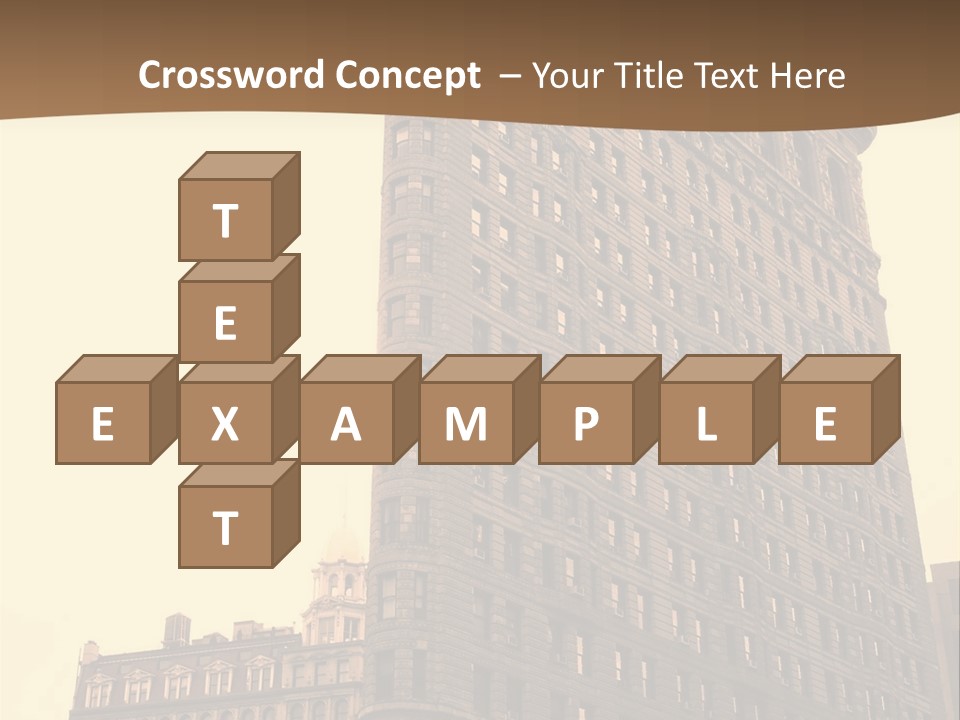 City Usa Deco PowerPoint Template