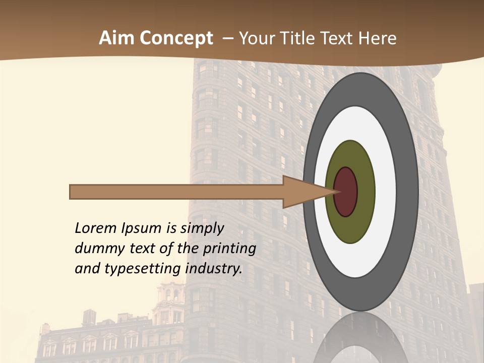 City Usa Deco PowerPoint Template