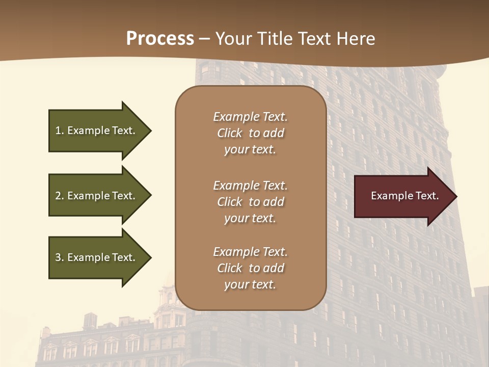 City Usa Deco PowerPoint Template
