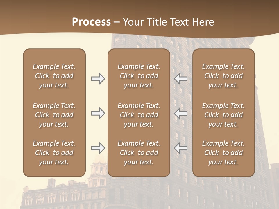 City Usa Deco PowerPoint Template
