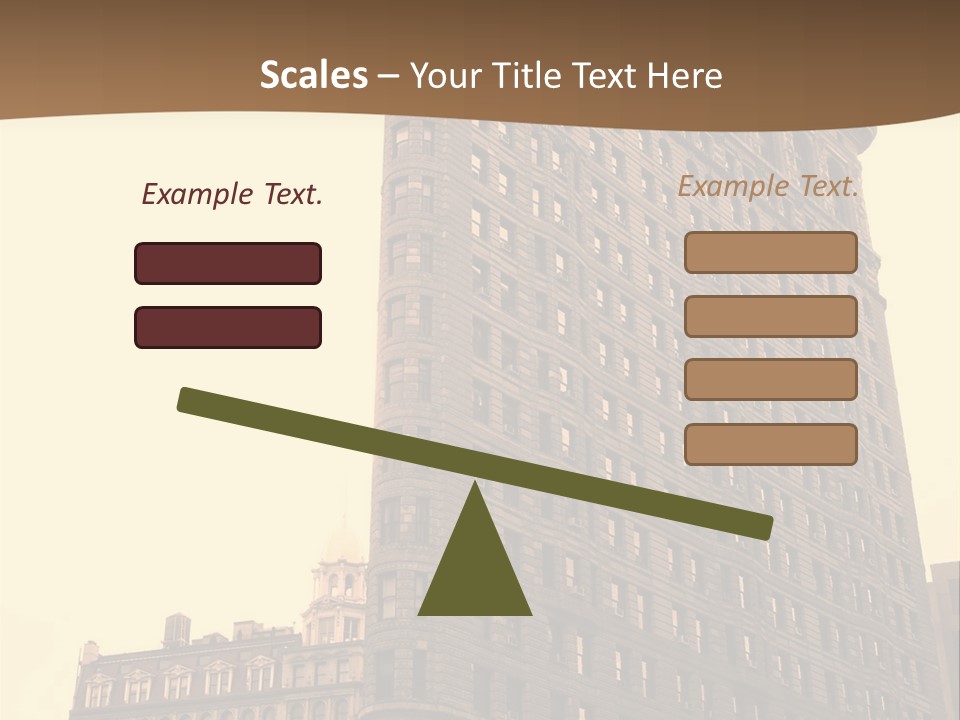 City Usa Deco PowerPoint Template