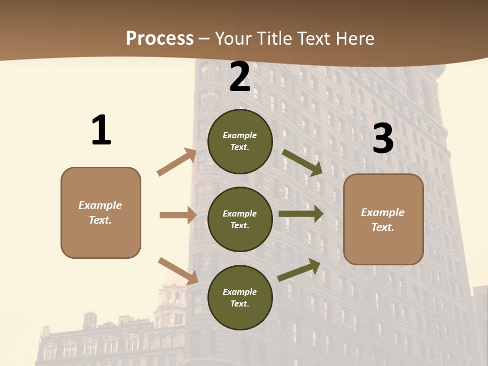 City Usa Deco PowerPoint Template