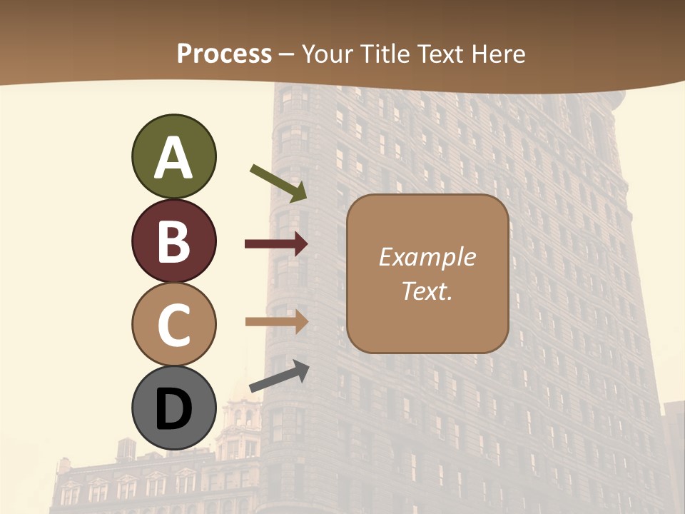City Usa Deco PowerPoint Template