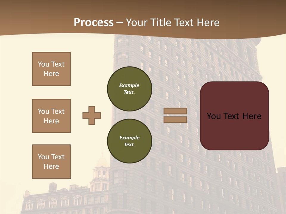 City Usa Deco PowerPoint Template