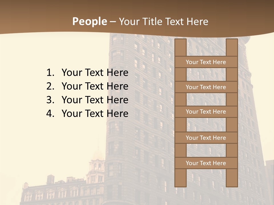 City Usa Deco PowerPoint Template