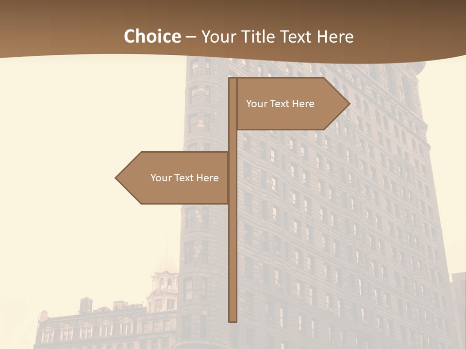 City Usa Deco PowerPoint Template
