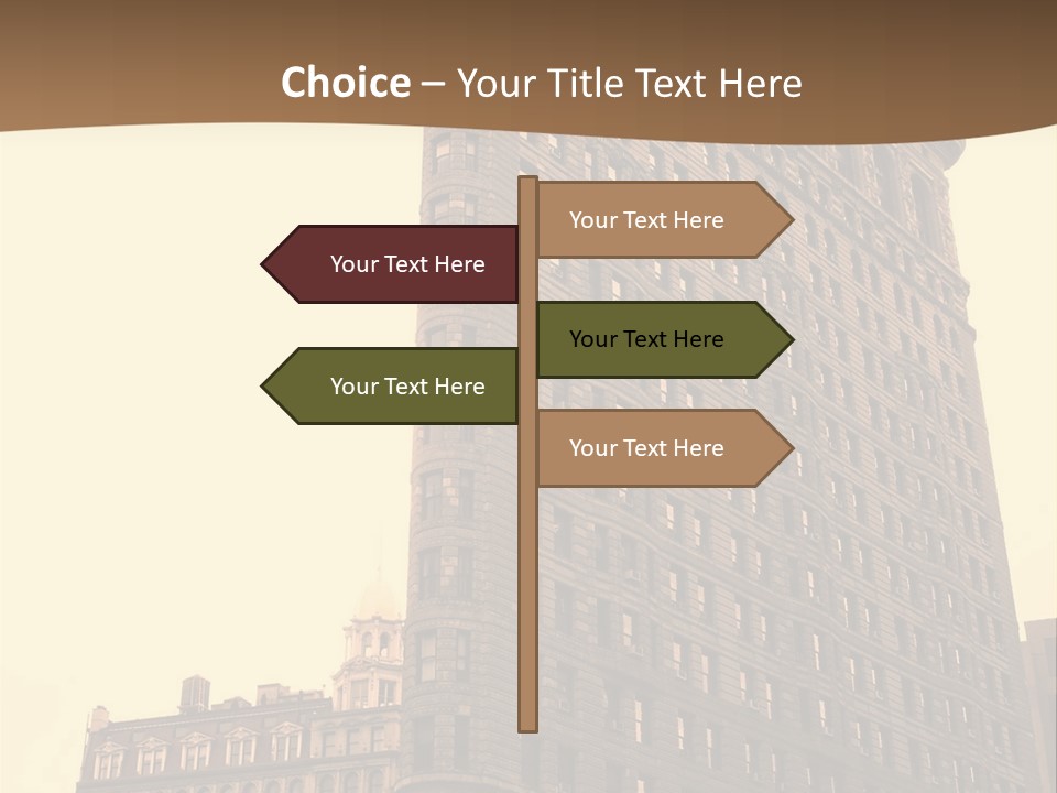 City Usa Deco PowerPoint Template