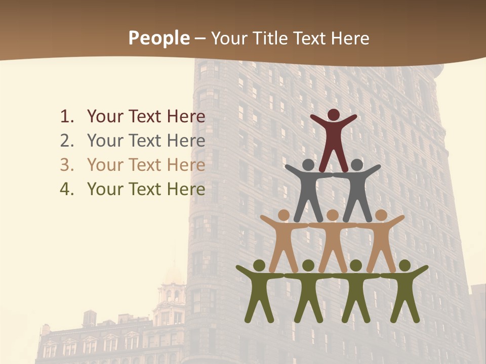 City Usa Deco PowerPoint Template