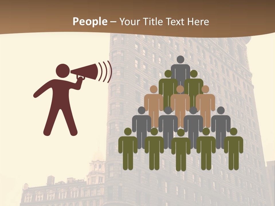 City Usa Deco PowerPoint Template