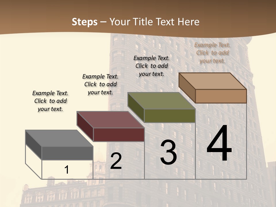 City Usa Deco PowerPoint Template