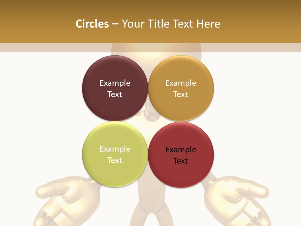 Isolated Art Symbolic PowerPoint Template