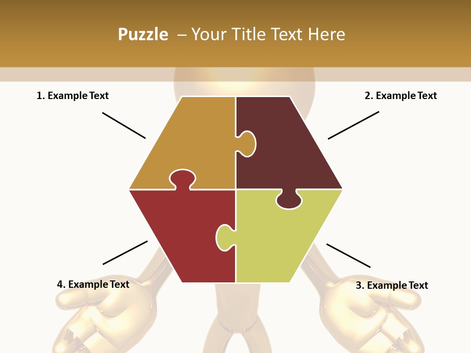 Isolated Art Symbolic PowerPoint Template