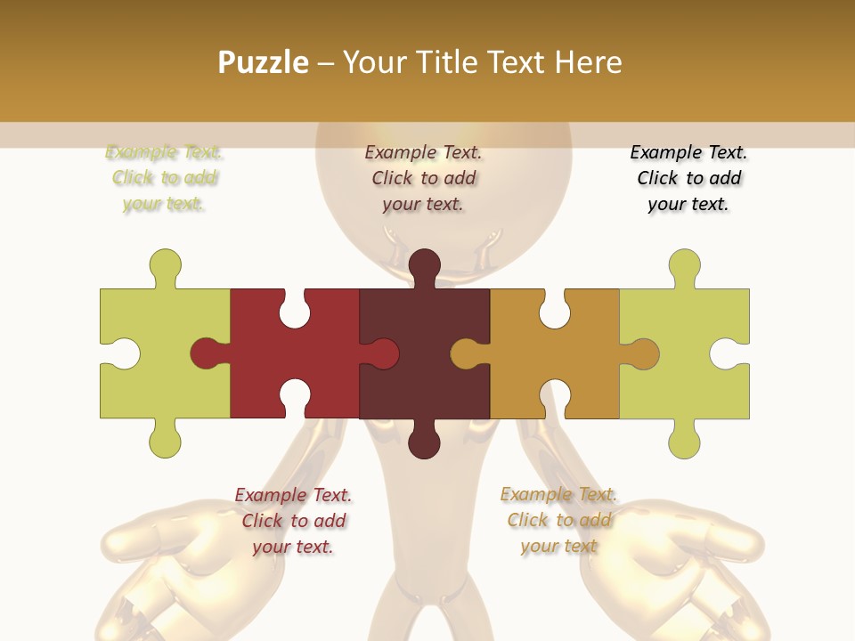 Isolated Art Symbolic PowerPoint Template