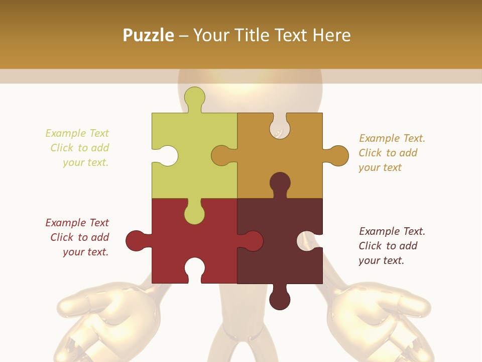 Isolated Art Symbolic PowerPoint Template