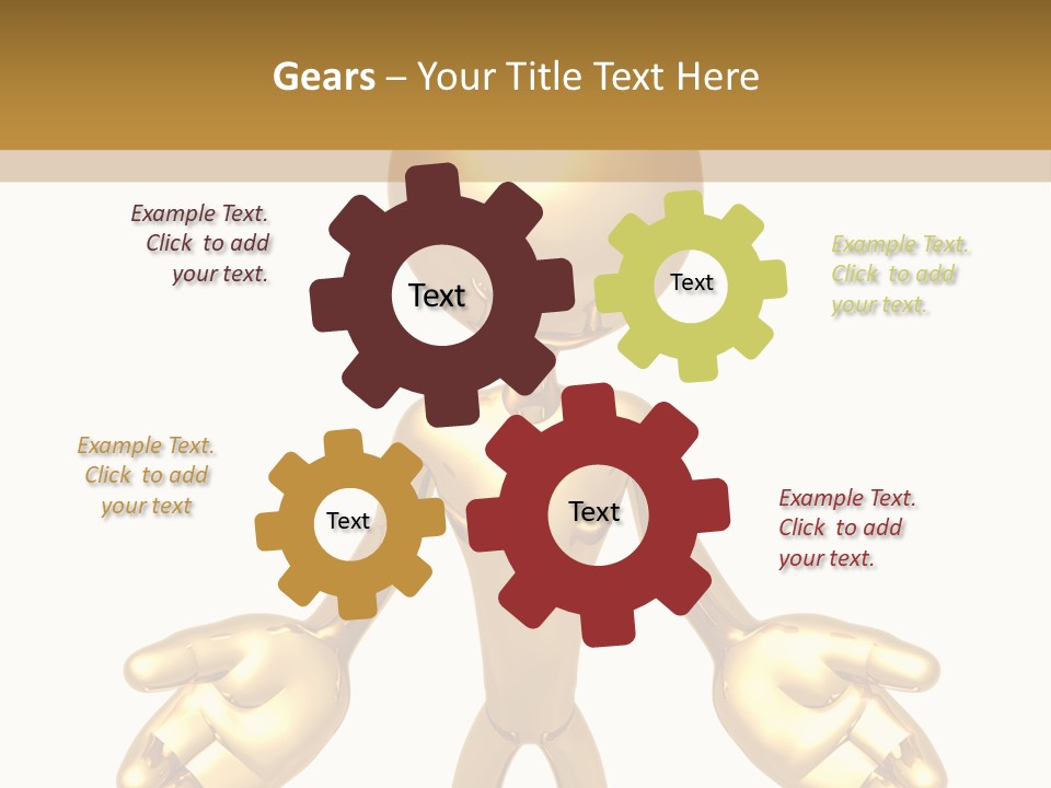 Isolated Art Symbolic PowerPoint Template