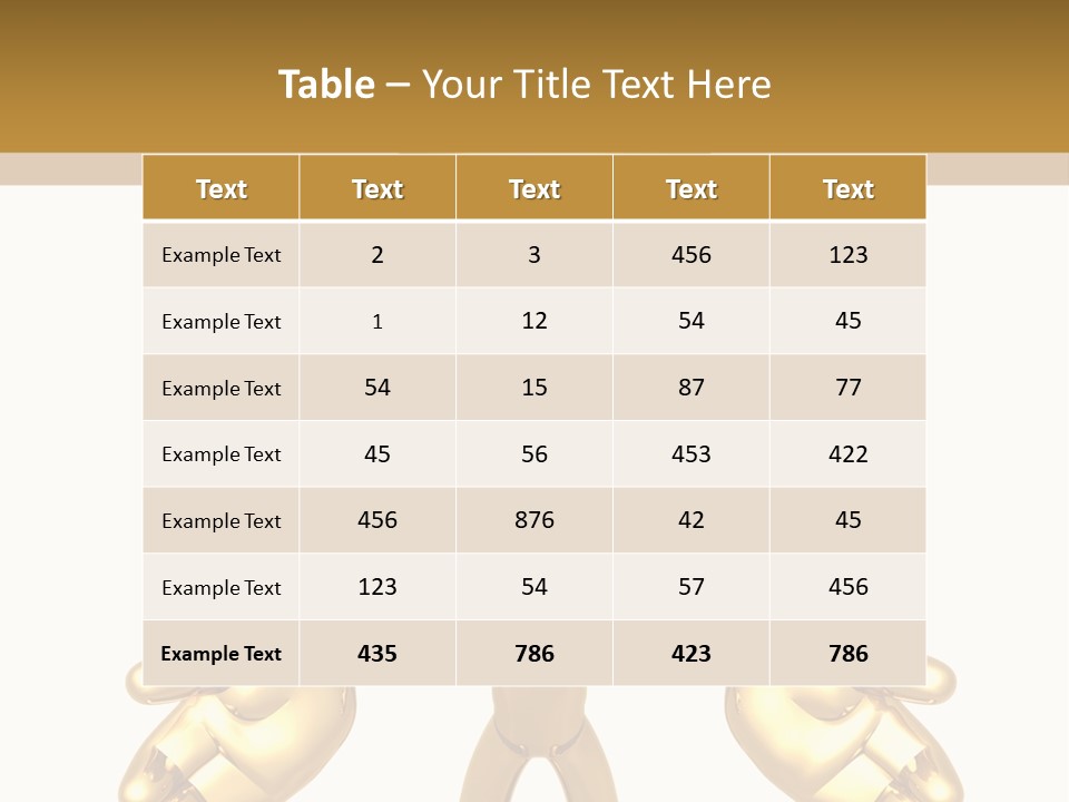 Isolated Art Symbolic PowerPoint Template