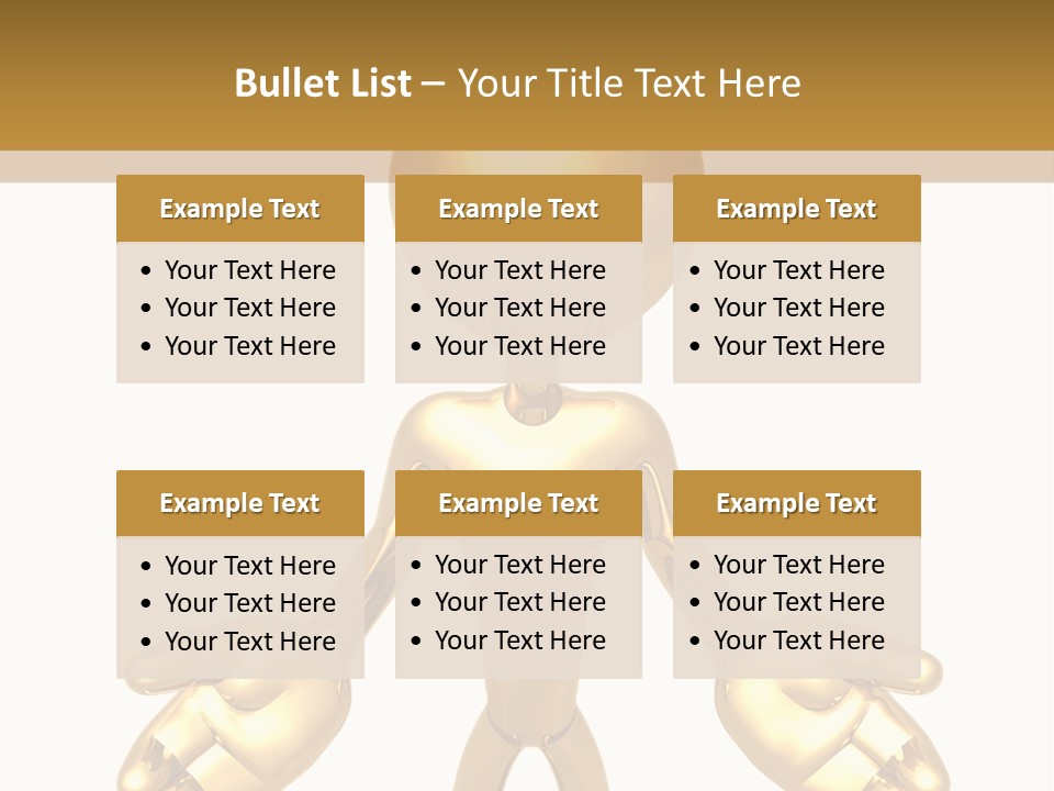 Isolated Art Symbolic PowerPoint Template