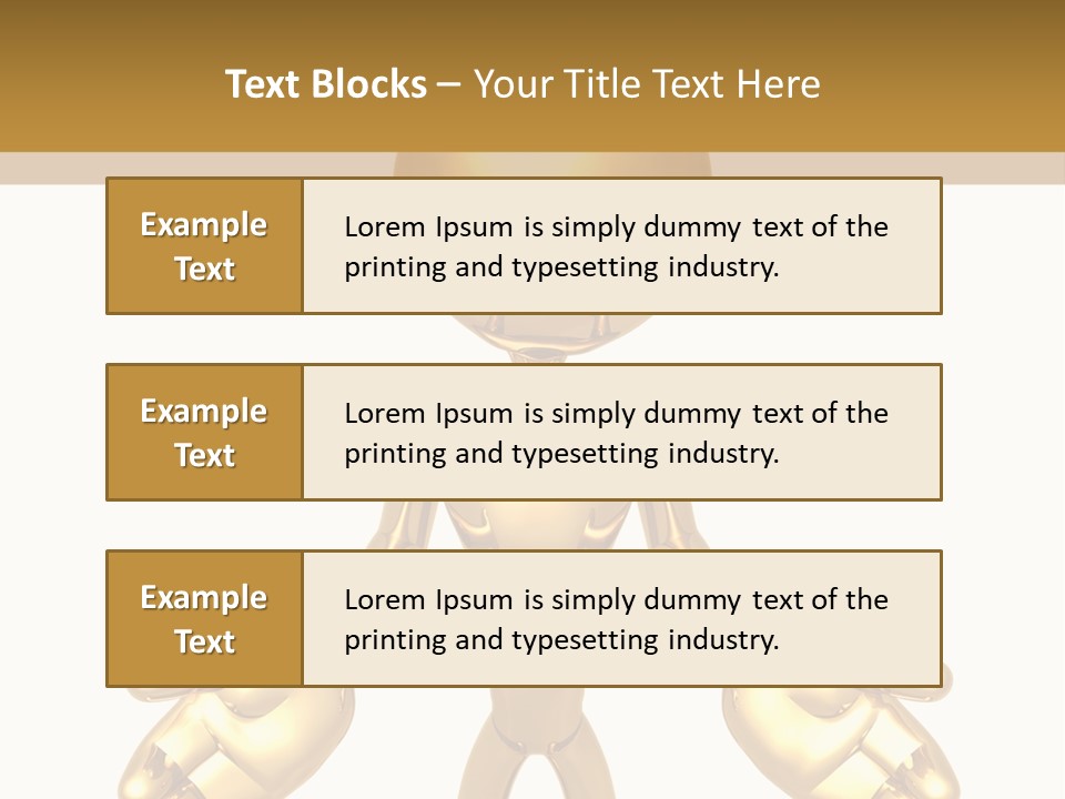 Isolated Art Symbolic PowerPoint Template