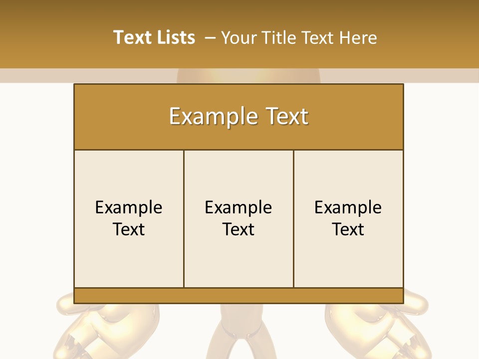 Isolated Art Symbolic PowerPoint Template