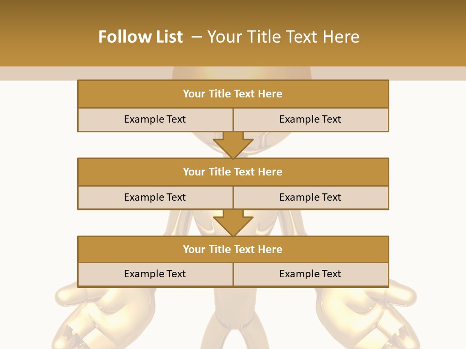 Isolated Art Symbolic PowerPoint Template