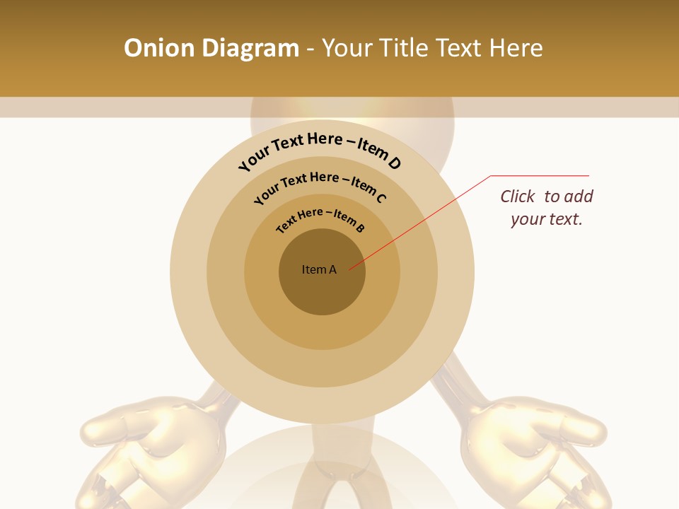 Isolated Art Symbolic PowerPoint Template