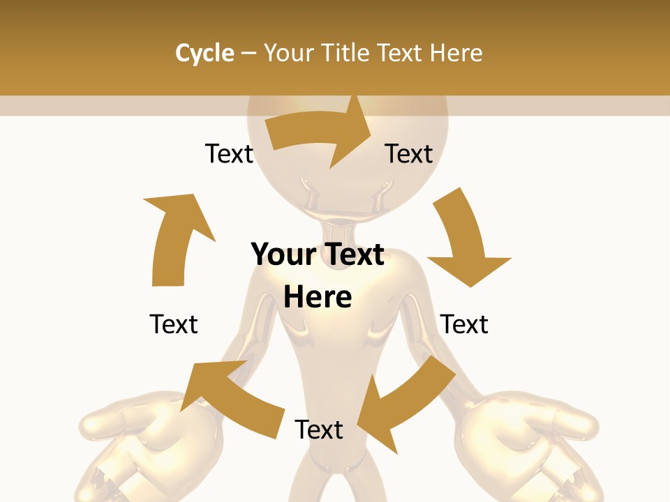 Isolated Art Symbolic PowerPoint Template